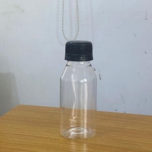 100 ml Clear PET Plastic Bottle
