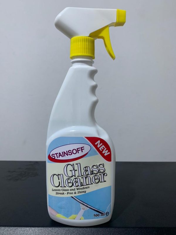 StainsOff™ Glass Cleaner – Crystal Clear Shine, Streak-Free Finish (Different Sizes)